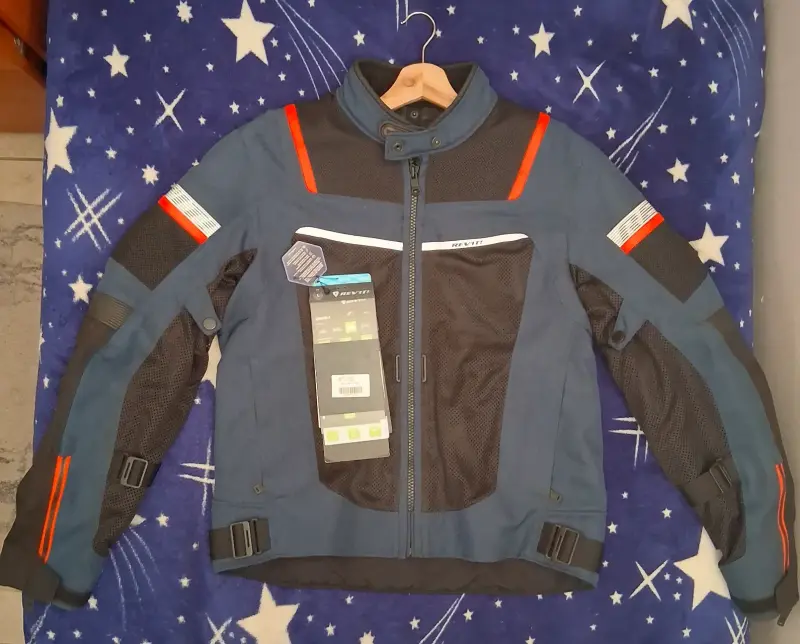 Chaqueta de moto Rev'it Tornado 3 azul - 2