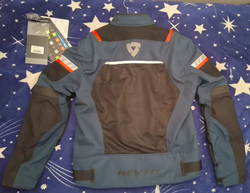 Chaqueta de moto Rev'it Tornado 3 azul - 3