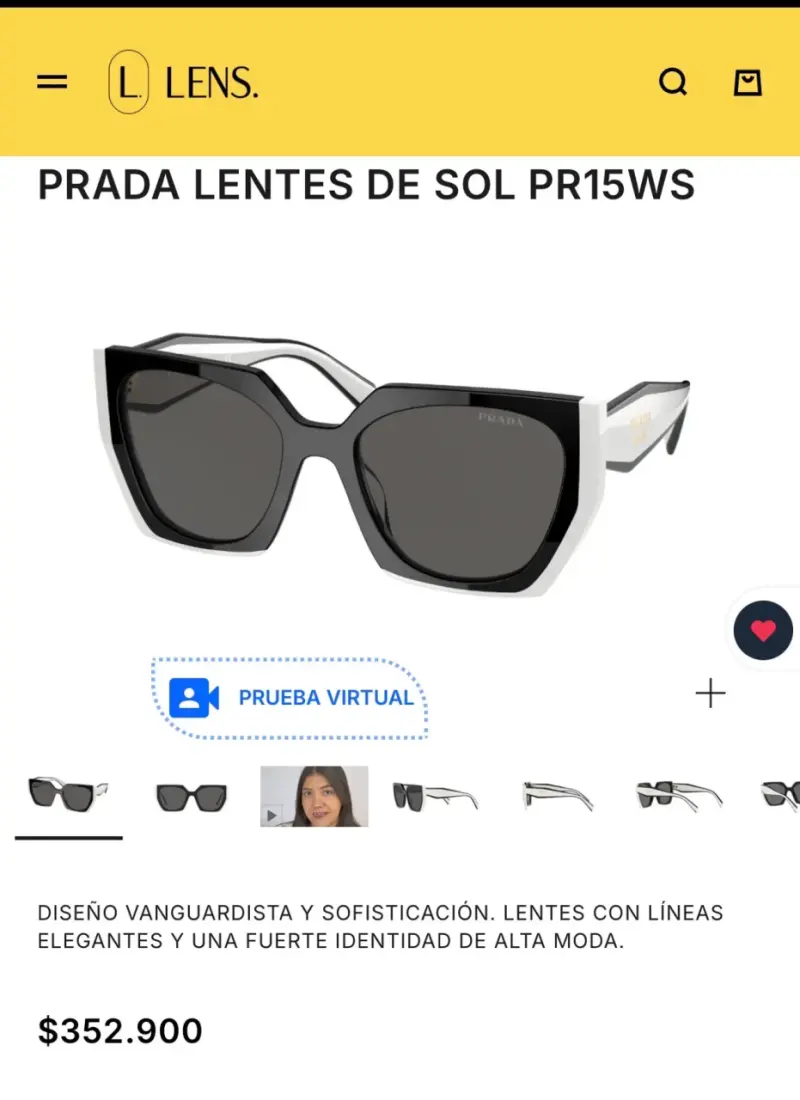 Nuevas Gafas de sol Prada Modelo PR15WS - 6