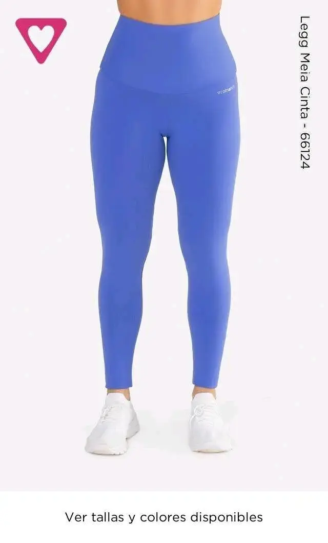 Leggings deportivos azul para mujer