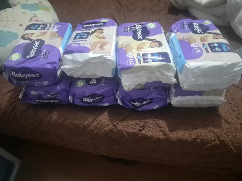 Pañales Babysec Premium XXG Pack 14 Unidades