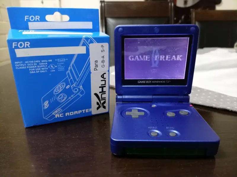 Consola Game Boy Advance SP Azul con Juego Pokémon - 2