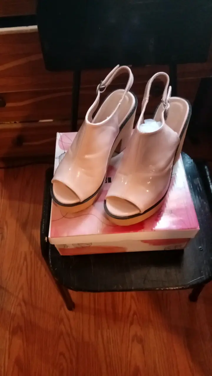 Zapatos de tacón rojo elegante para mujer - 4