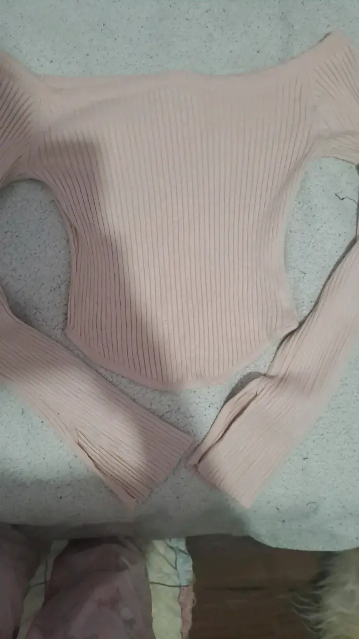 Polera  de punto rosa Urban Heritage - 3