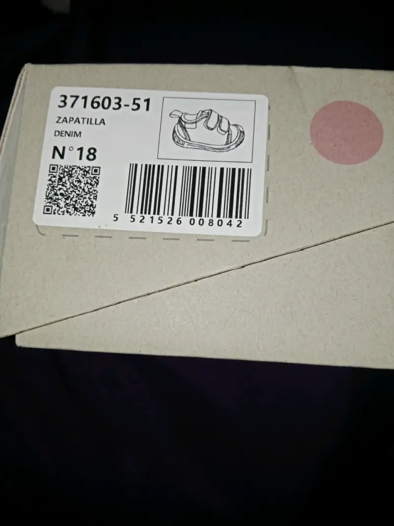 Zapatillas de bebé celestes Opaline talla 18 - 3