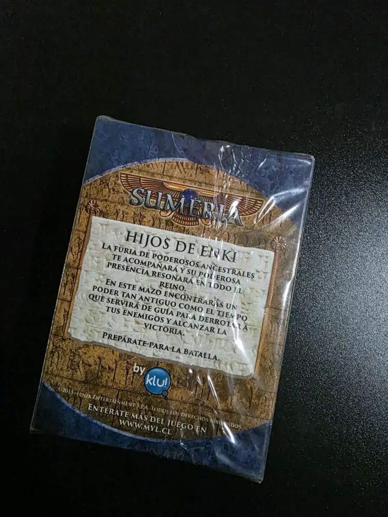 Mazo de Cartas Mitos y Leyendas - Hijos de En - 2