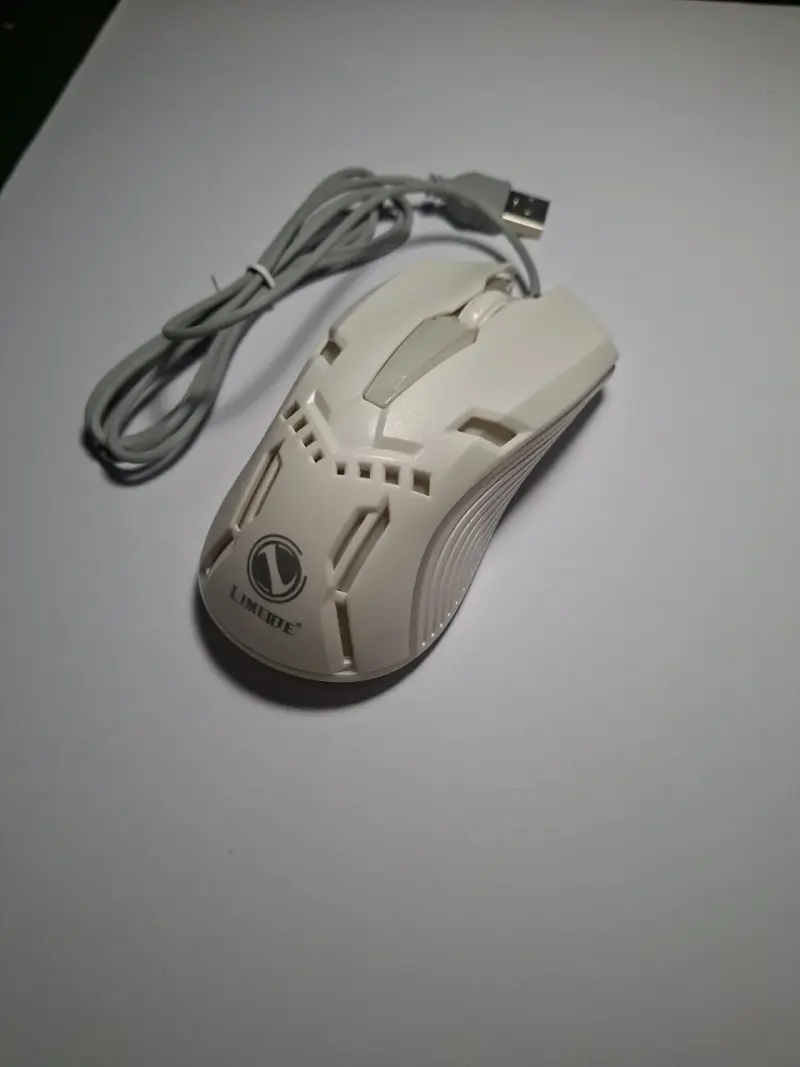 Mouse gamer con cable USB y luces LED - 2