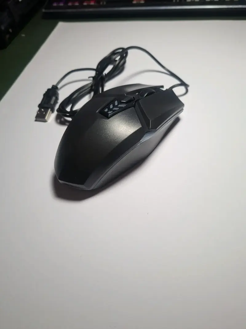 Mouse óptico USB con iluminación LED - 2