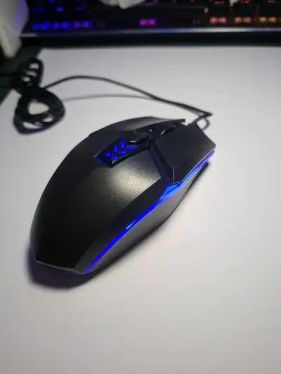 Mouse óptico USB con iluminación LED - miniatura 4