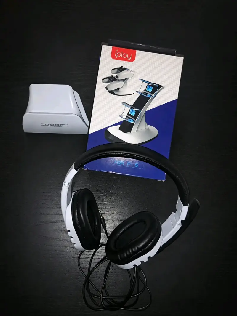 Auriculares con soporte para PS5 iPlay