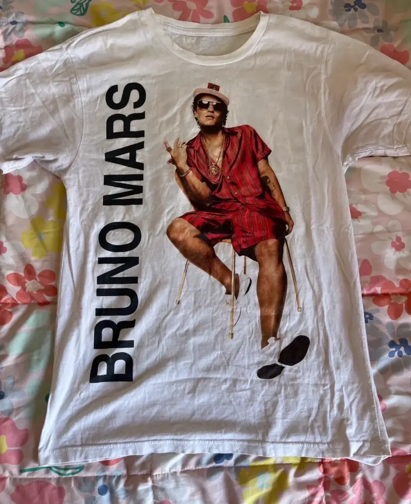 Polera de concierto Bruno Mars World To - 1