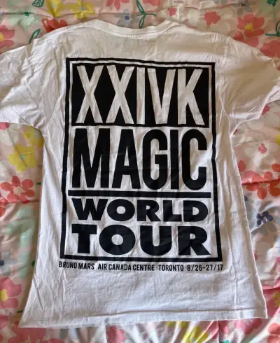 Polera de concierto Bruno Mars World To - miniatura 3