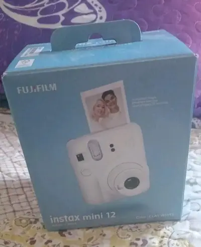 Cámara instantánea Fujifilm Instax Mini 12 blanca - miniatura 1