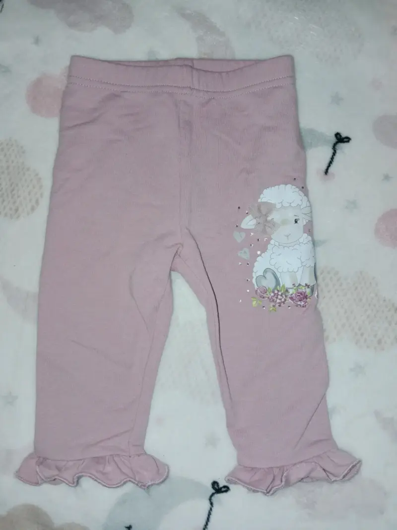 Conjunto de ropa para bebé 9 meses con diseño de oveja - 1