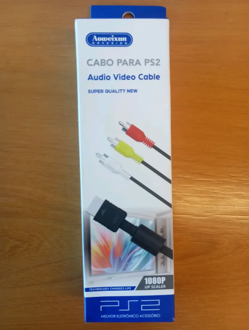 Cable de Audio y Video para PS2