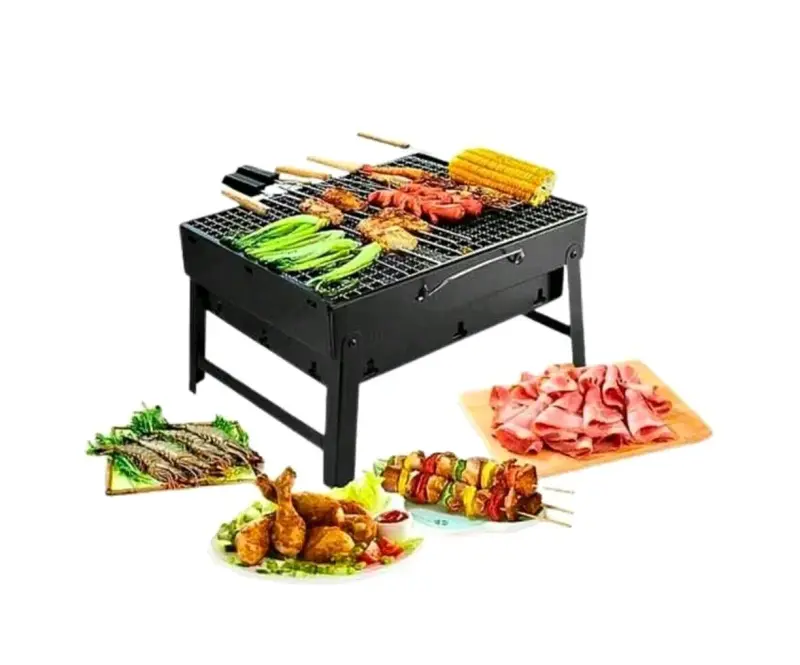 Parrilla portátil BBQ para camping y picnic - 5