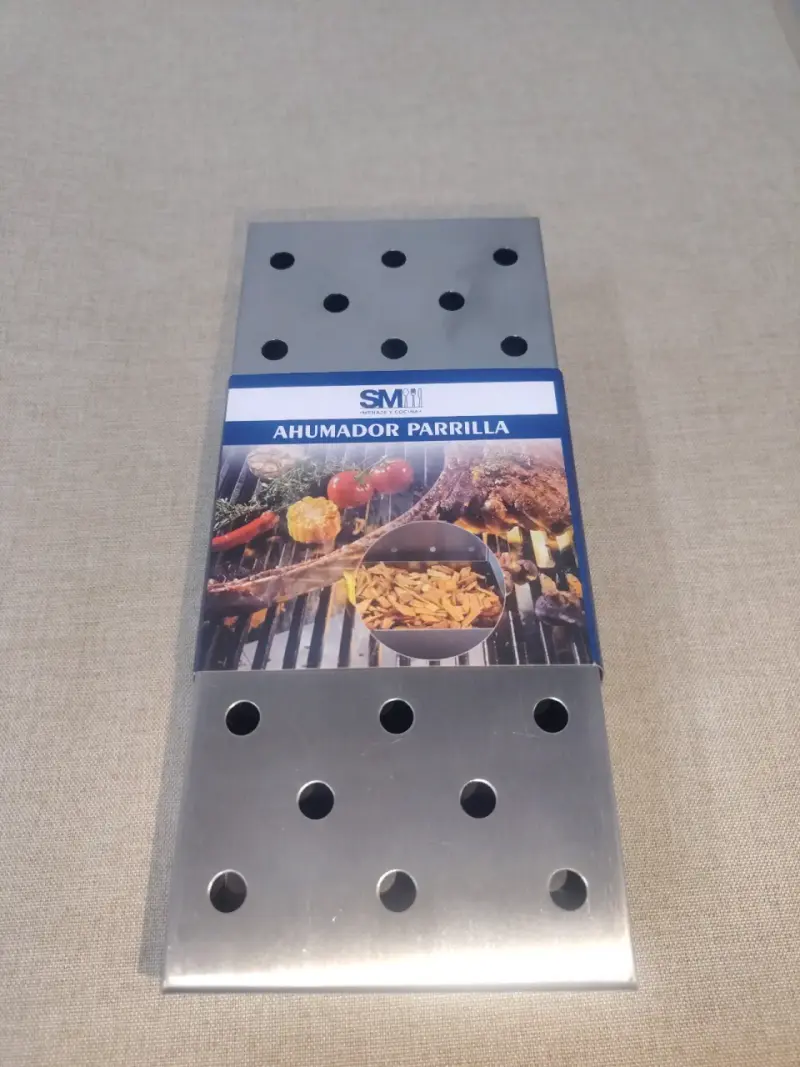 Caja Ahumadora de Acero Inoxidable para Parrilla - 4