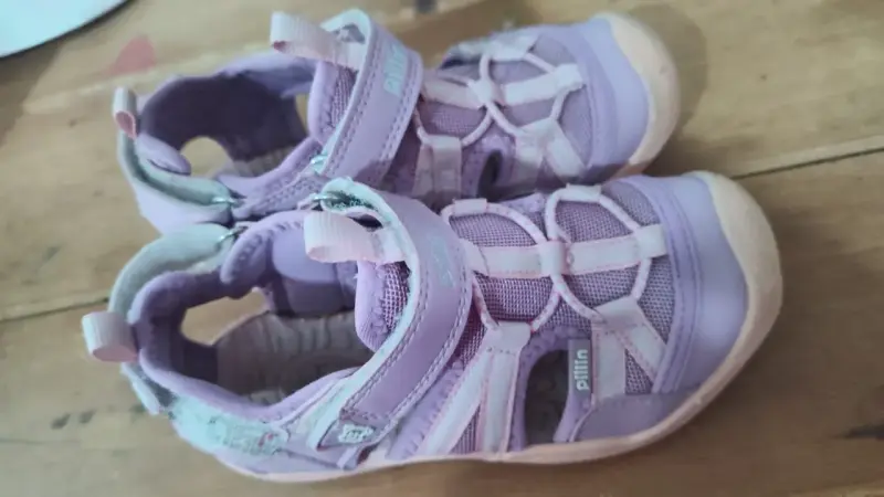 Sandalias para niña color lila Pillin talla 27 - 1
