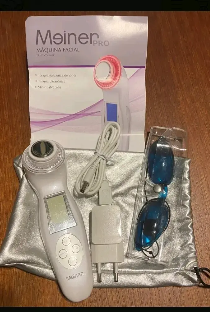 Dispositivo de limpieza facial Meiner Pro con terapia de iones - 2
