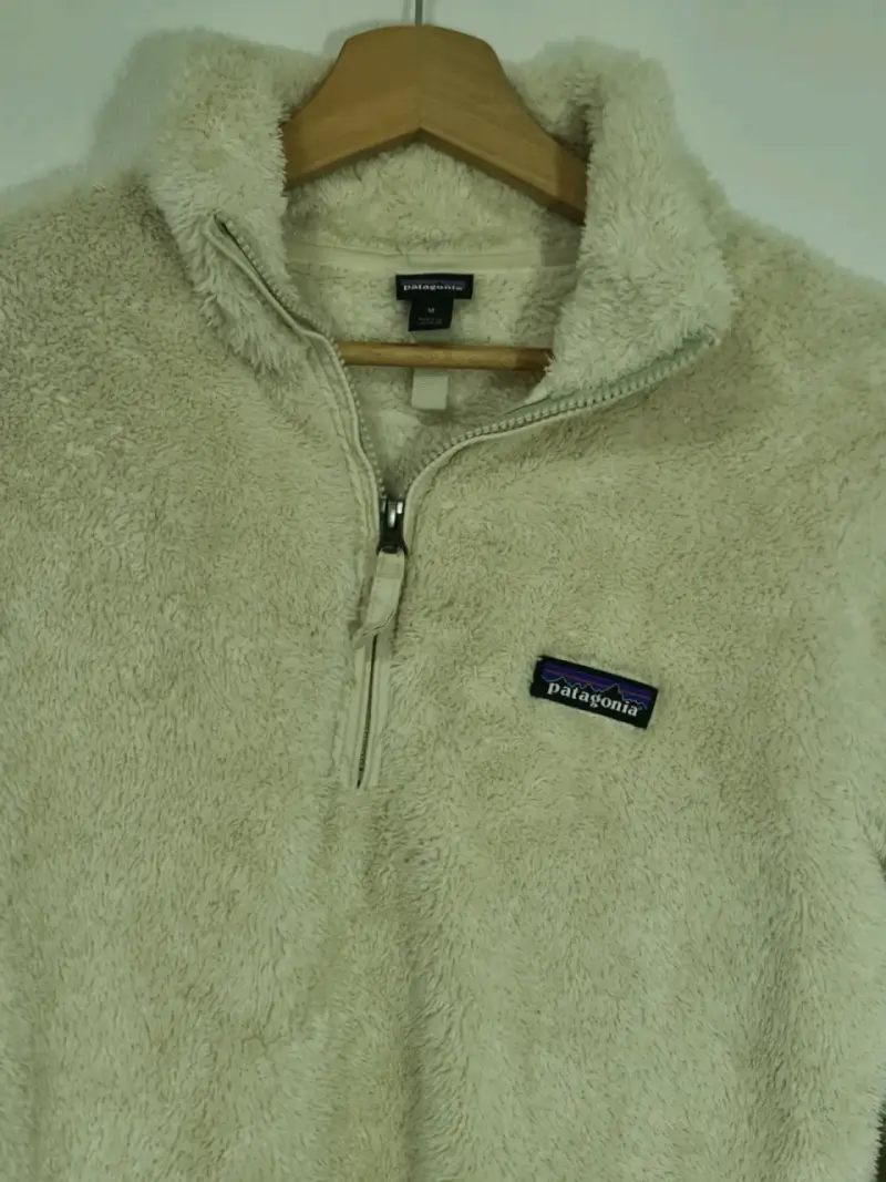 Polar beige con cierre Patagonia para mujer - 2