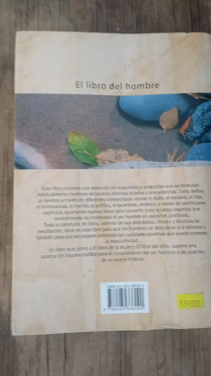 Libro 'El libro del hombre' de Osho - 2