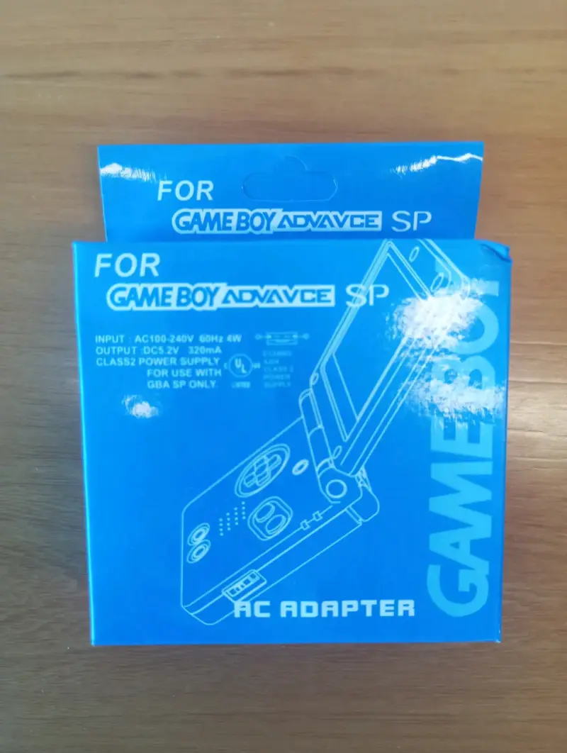 Cargador para Game Boy Advance SP