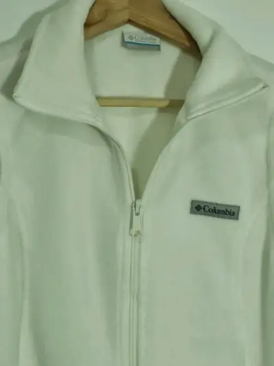 Chaleco Polar Sin Mangas Columbia Blanco - miniatura 2