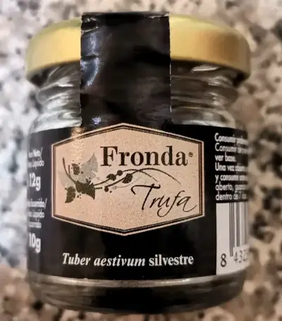 Frasco trufa negra Fronda 10 grs. (Tuber aestivum) - miniatura 1