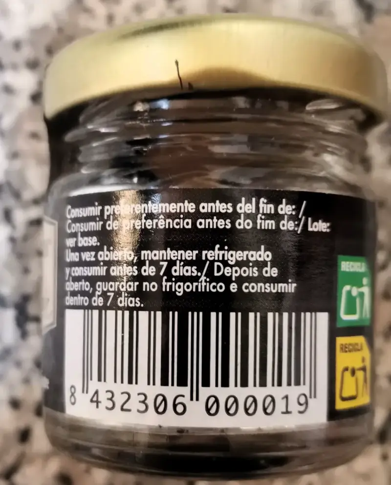 Frasco trufa negra Fronda 10 grs. (Tuber aestivum) - 4