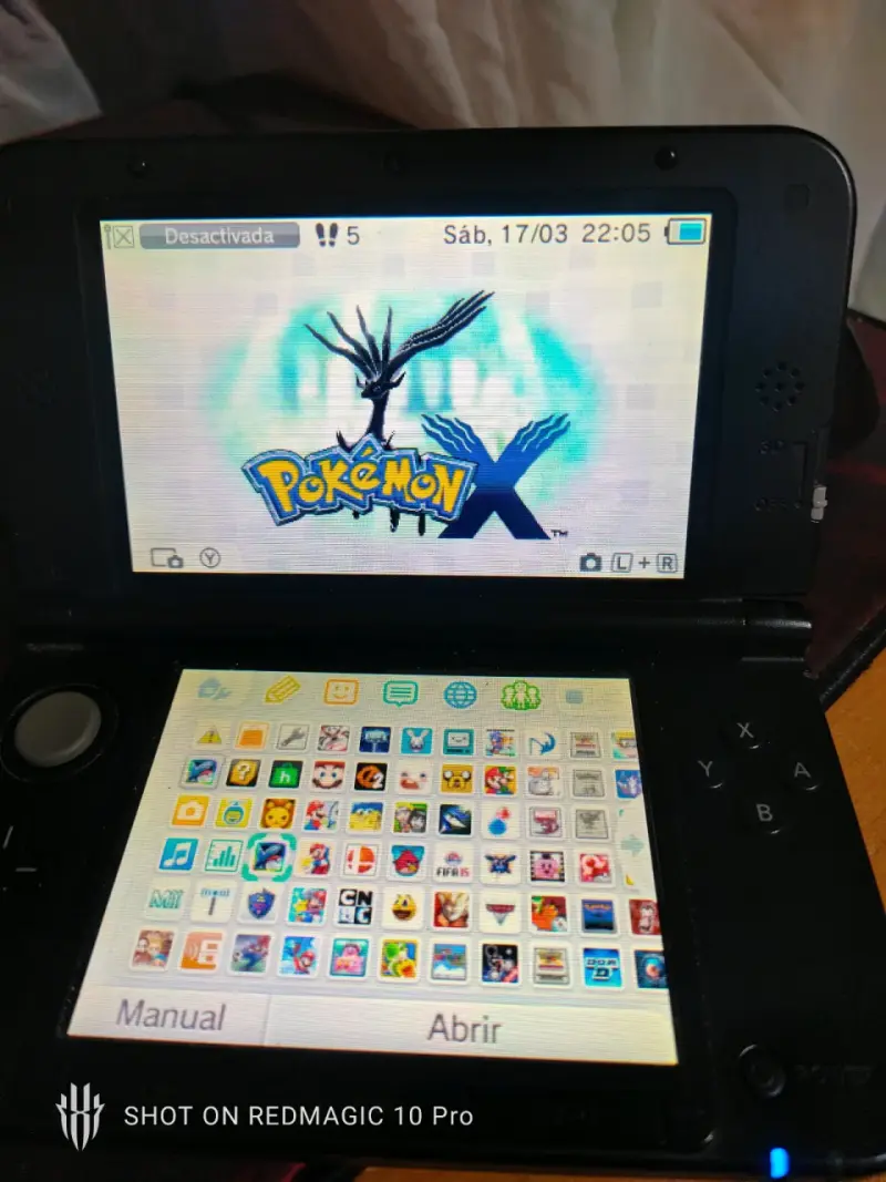 Nintendo 3DS XL Con Magia con Pokémon X en fisico - 1