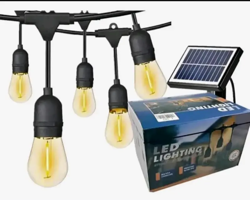 Luces LED solares para exteriores impermeables - 2