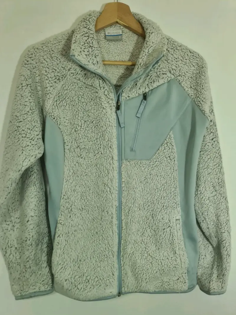 Chaqueta polar Columbia gris para Mujer - 1