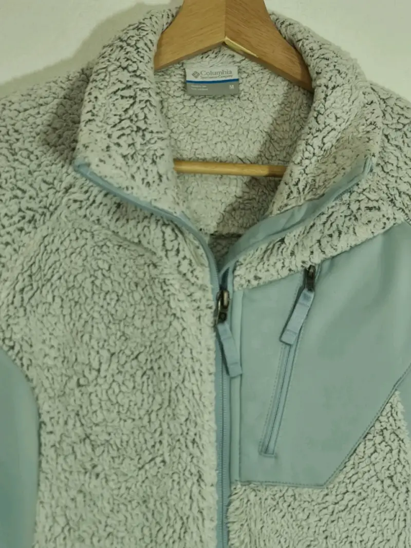 Chaqueta polar Columbia gris para Mujer - 2