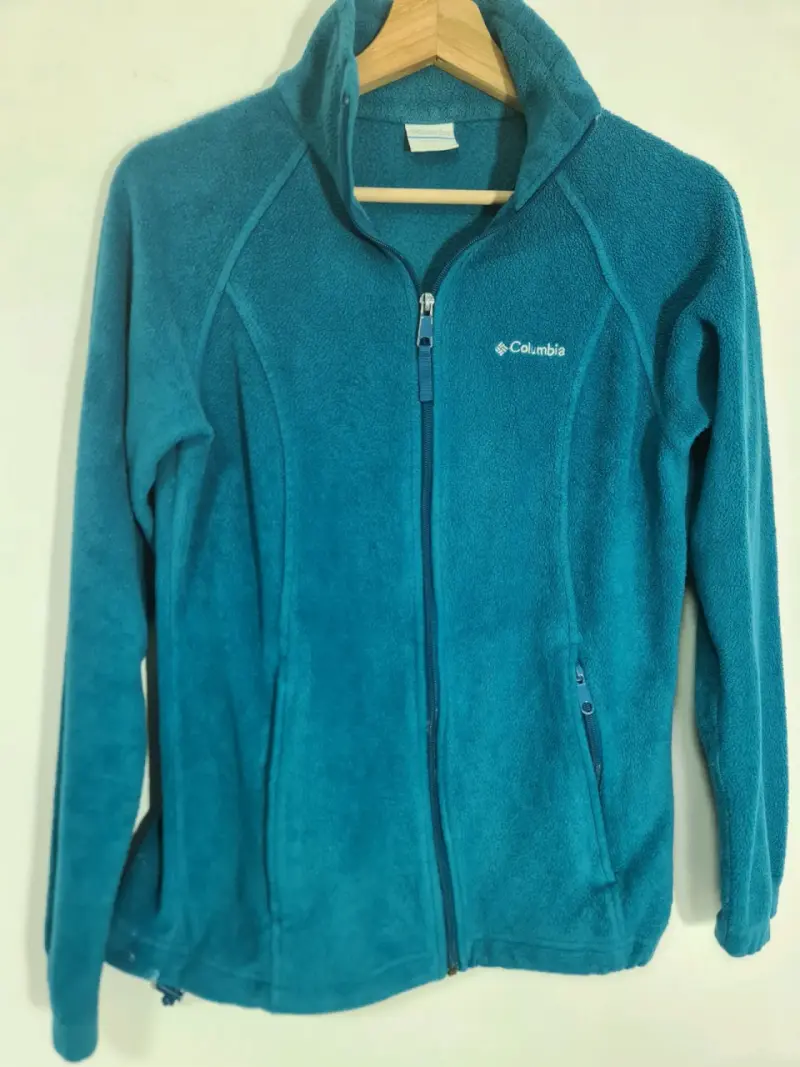 Chaqueta polar azul Columbia para mujer - 1