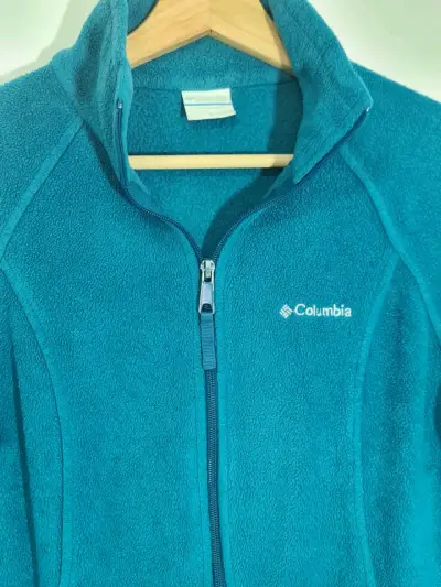 Chaqueta polar azul Columbia para mujer - miniatura 2