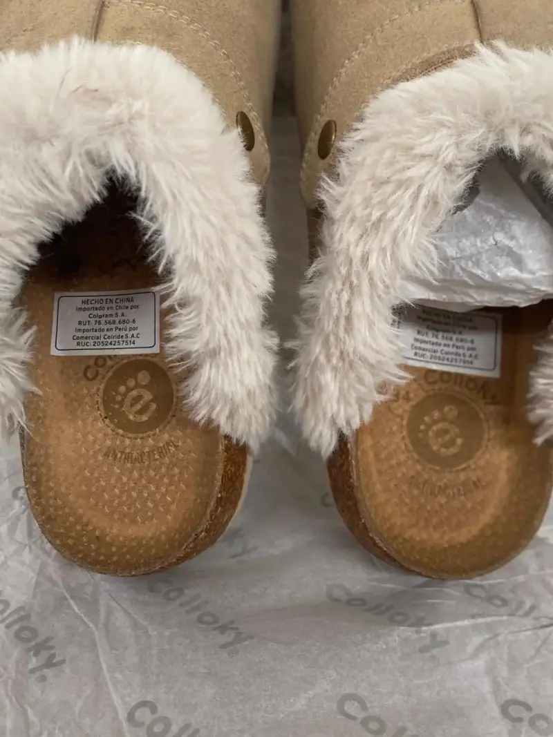 Zapatillas de casa con forro de piel sintética - 4