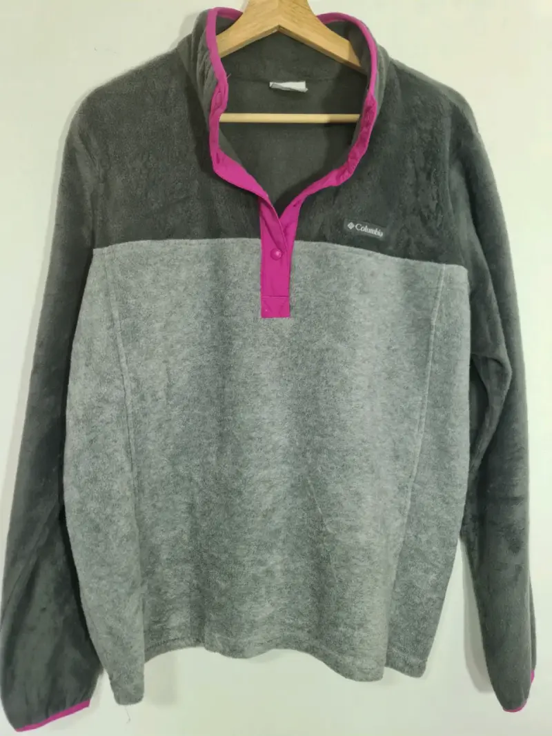 Polar Columbia gris con detalles fucsia - 1