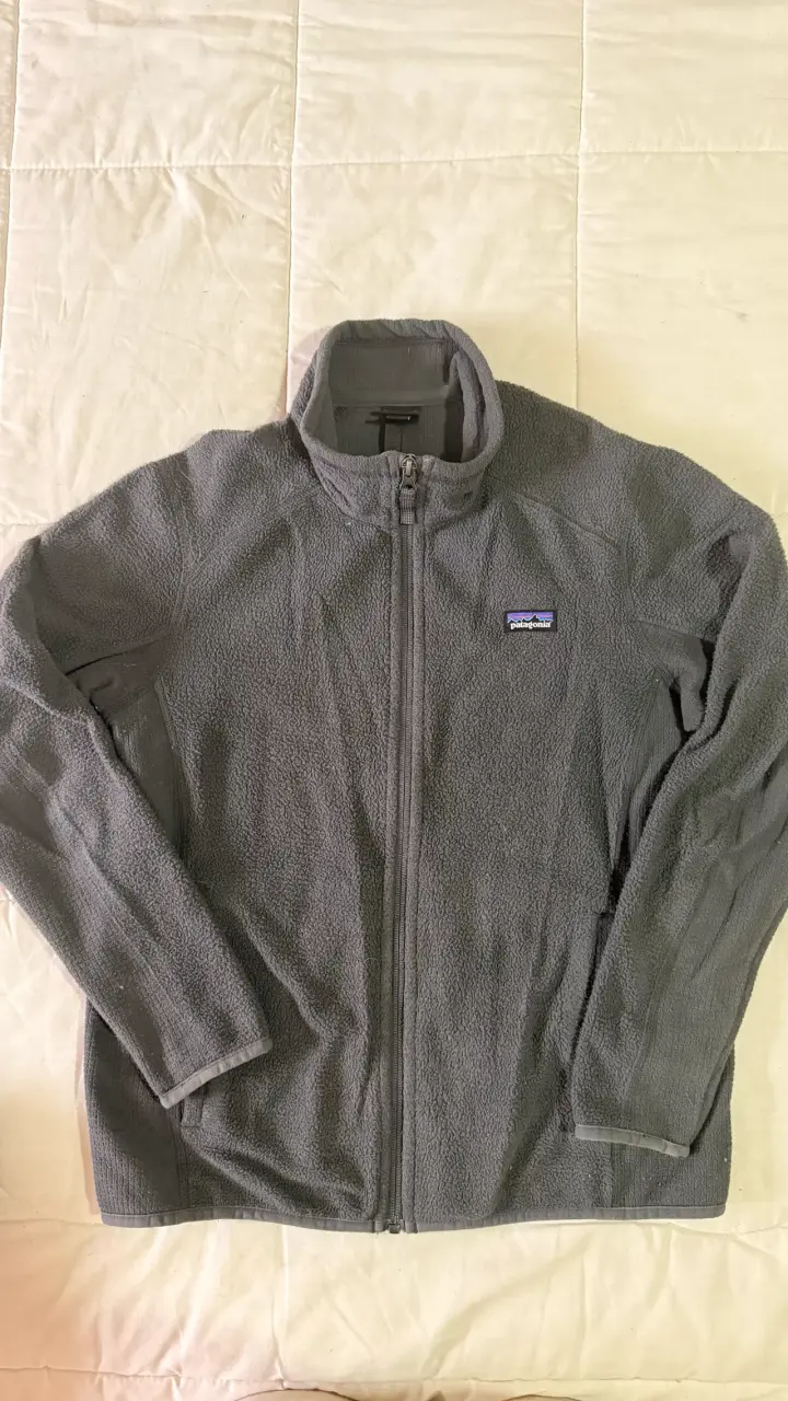 Chaqueta de forro polar gris Patagonia - 1