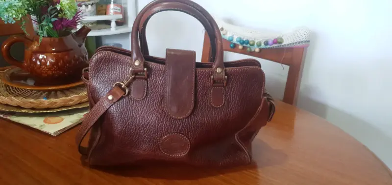 Cartera de cuero Simona - 1