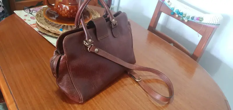 Cartera de cuero Simona - 3
