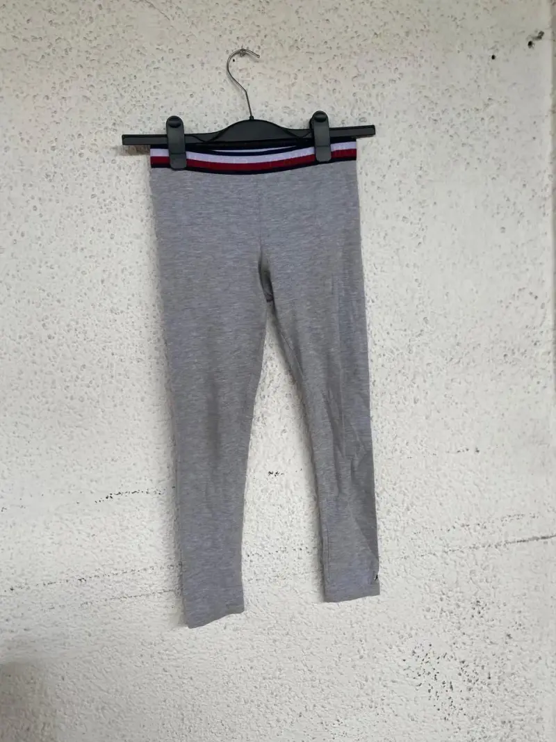 Leggings grises Tommy Hilfiger para niños - 1
