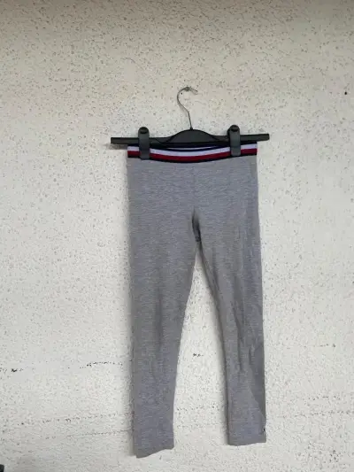 Leggings grises Tommy Hilfiger para niños - miniatura 2