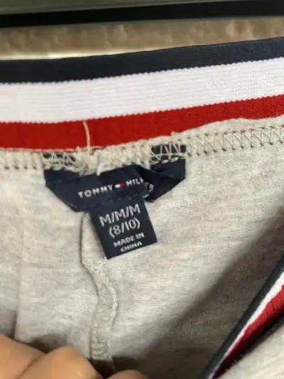 Leggings grises Tommy Hilfiger para niños - miniatura 3