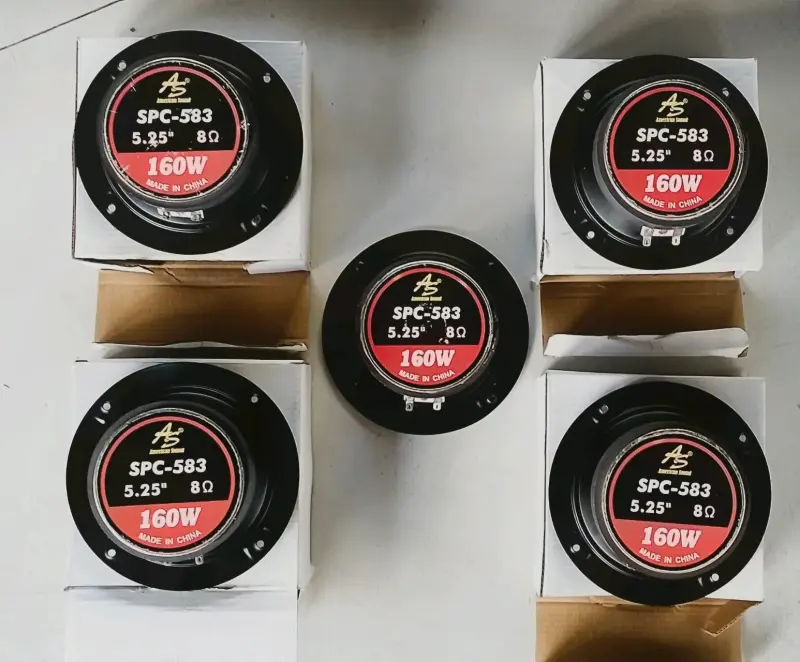 Set de 5 parlantes SPC-583 de 5.25 pulgadas 160W - 2