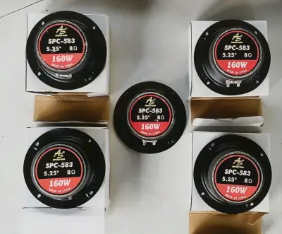 Set de 5 parlantes SPC-583 de 5.25 pulgadas 160W - miniatura 2