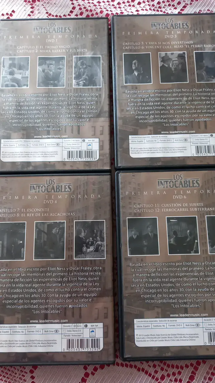 Colección DVD Los Intocables Primera Temporada - 3