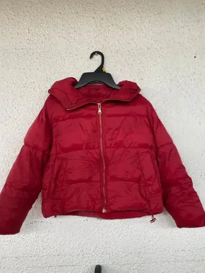 Chaqueta acolchada roja para mujer talla 8 - miniatura 1