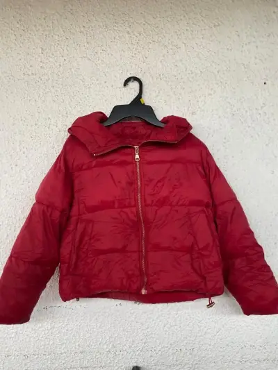 Chaqueta acolchada roja para mujer talla 8 - miniatura 2