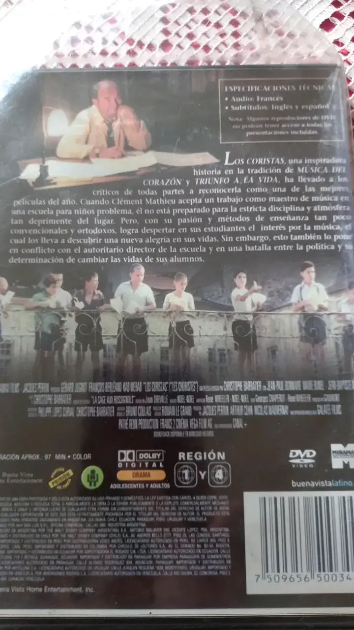 DVD Los Coristas Edición Especial - 2