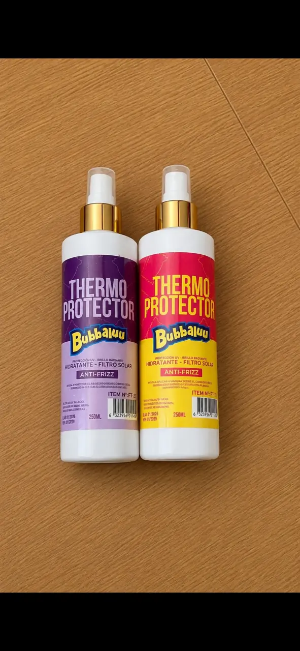 Pack de Protectores Térmicos Bubbaluu Anti-Frizz